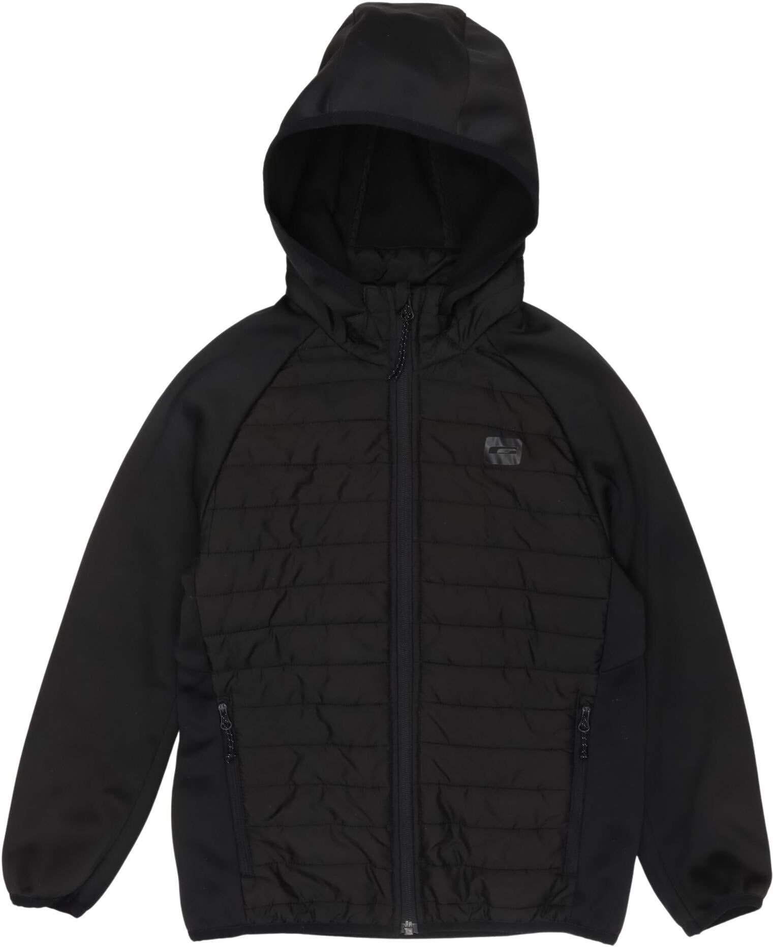 Jack & Jones Jungen Jacke oder Mantel, Schwarz, Gr. EU 140, Synthetik - Second Hand