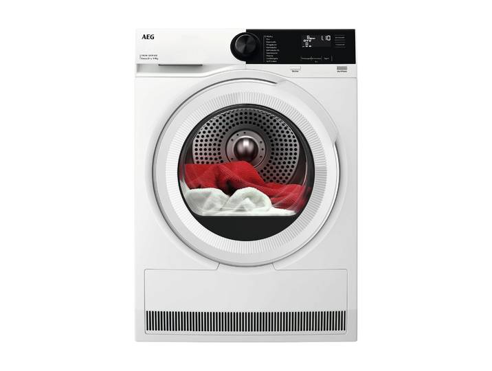 AEG Wärmepumpentrockner, Energieeffizienz: C, weiß, B:59,6cm H:85cm T:63,5cm, Trockner, SensiDry Wärmepumpentrockner: Textilschonend bei niedriger Temperatur, Wärmepumpentrockner