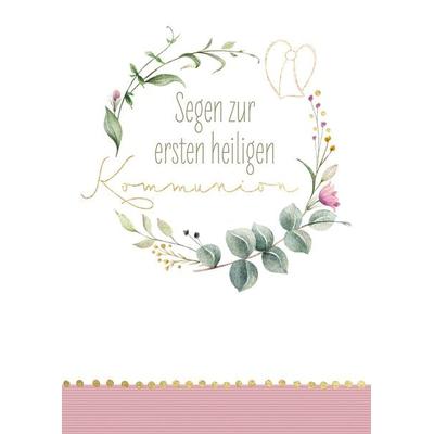 Grußkarte - Segen zur ersten heiligen Kommunion