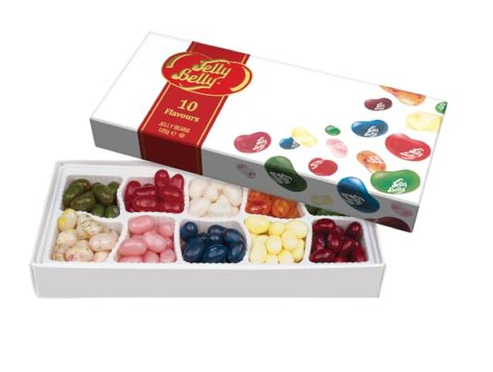 Jelly Beans 10 flavours/smaken giftbox