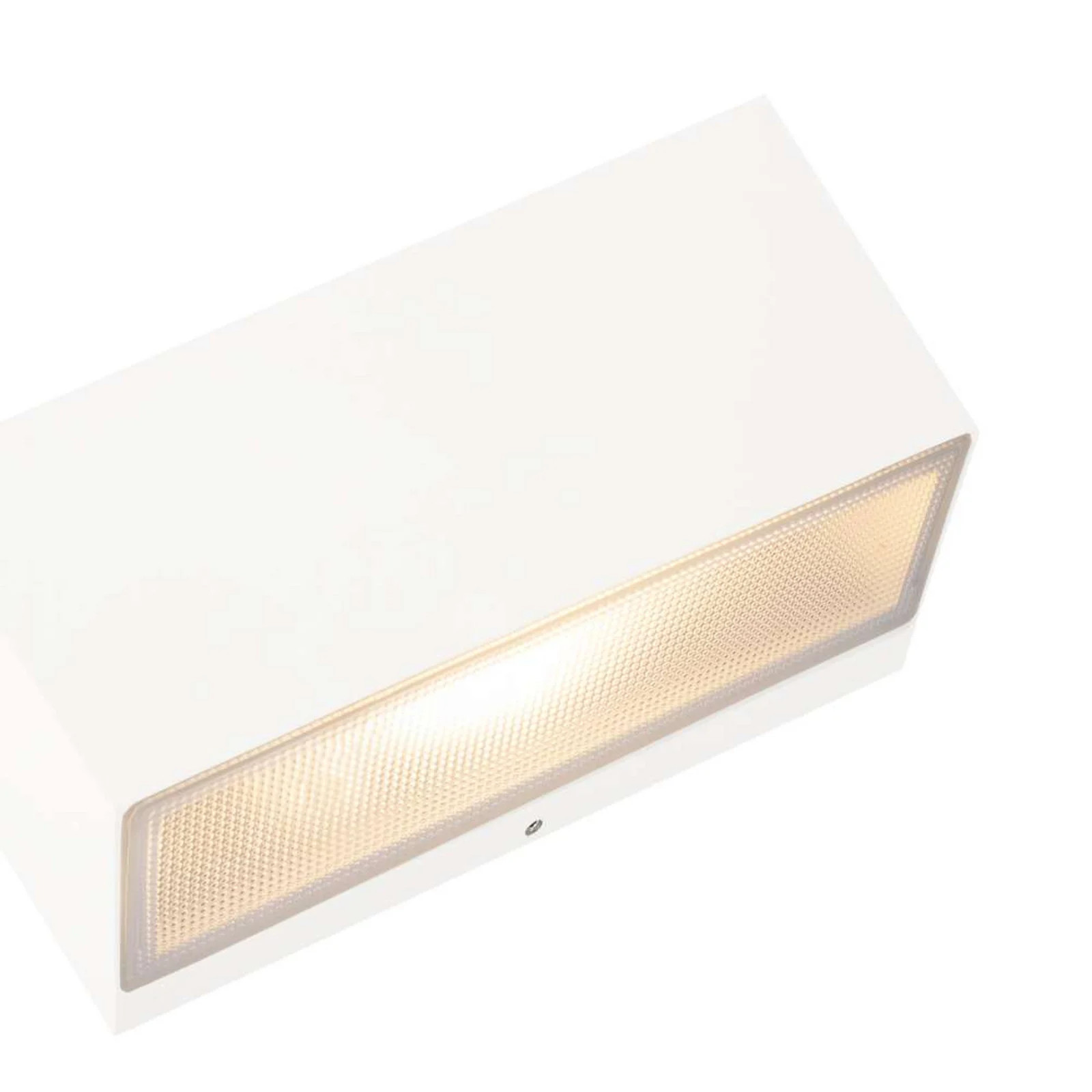 Norlys Asker Big Down LED Buiten Wandlamp Wit - Aluminium