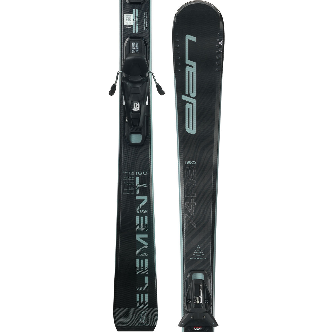 Elan Element 74 RS W black Shift X - 168 cm