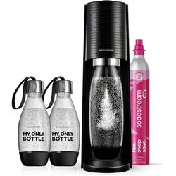 SodaStream Saturator Terra Hydration Czarny, Wassersprudler, Schwarz