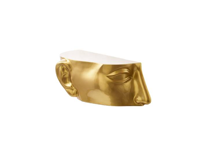 Design Couchtisch „Head“ Gold Pols Potten
