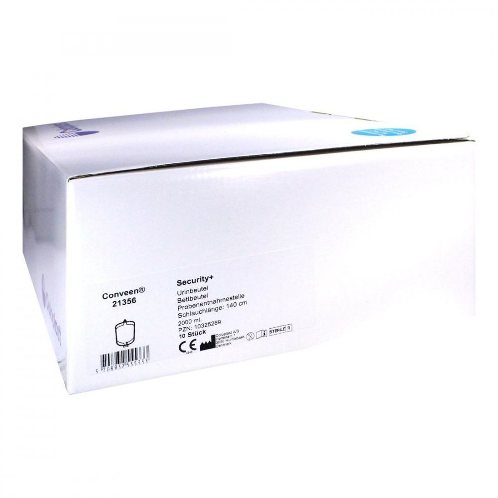 Coloplast GmbH Conveen Security+ Bettbeutel 2000/140 steril 10325269