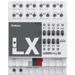Theben, Aktor, LUXORliving S8 (Schaltaktor)
