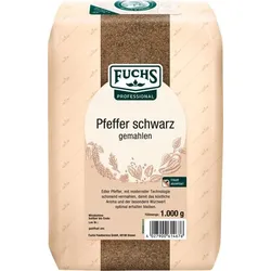 Fuchs Pfeffer schwarz gemahlen 1,0 kg