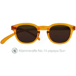 Lesebrille No.14 Klammeraffe SUN papaya