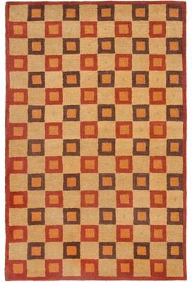 SAFAVIEH Handmade Soho Fairy Checkers N.Z. Wool Rug
