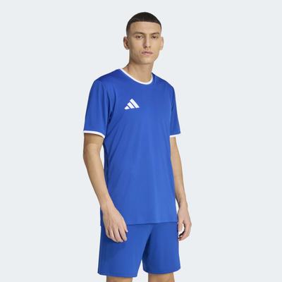 Fußballtrikot ADIDAS PERFORMANCE "ENTRADA26 TRIKOT", Herren, Gr. XXL, blau (royal blau, weiß), Obermaterial: 100% Polyester, Rundhals, Trikots Fußballtrikot