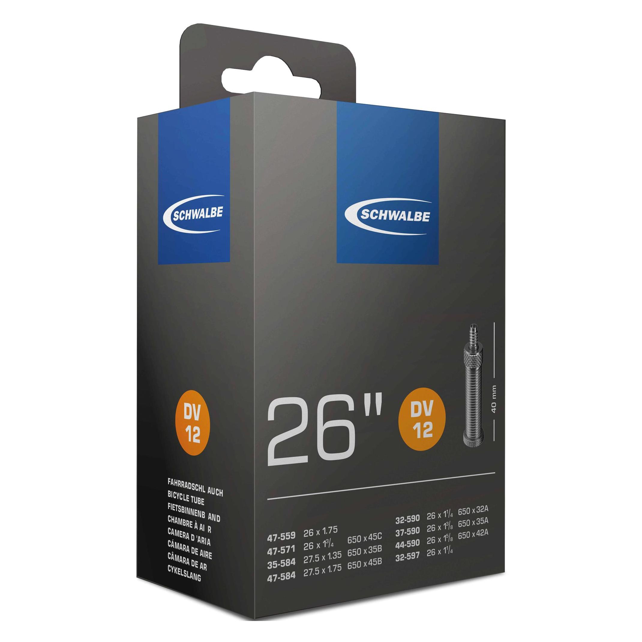Schwalbe Schlauch 26" DV12 (Dunlop (DV), 26", 40 mm) (10423611)