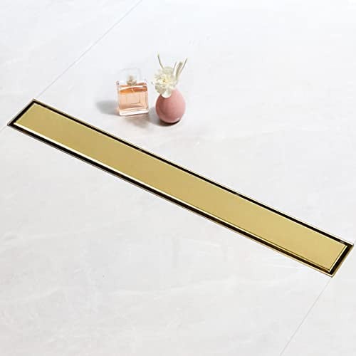 SaniteModar Douchegoot RVS 60 cm, Goudkleurig