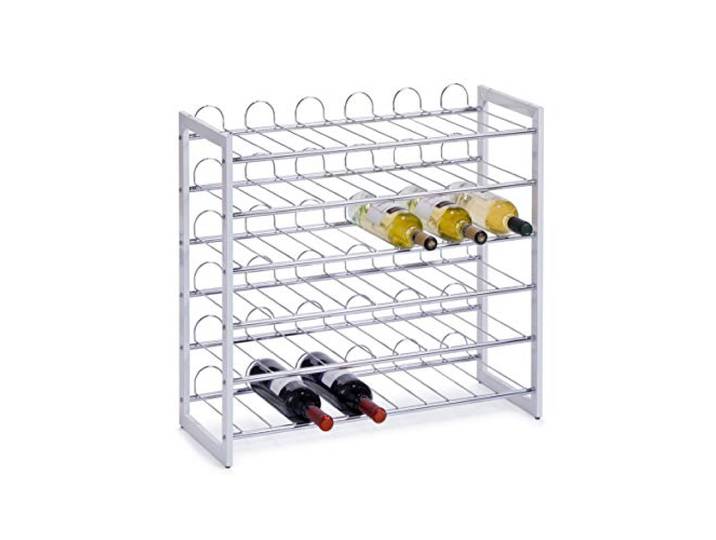 Zeller 27360 Casier à Bouteille Métal Argent 73 x 32 x 11 cm
