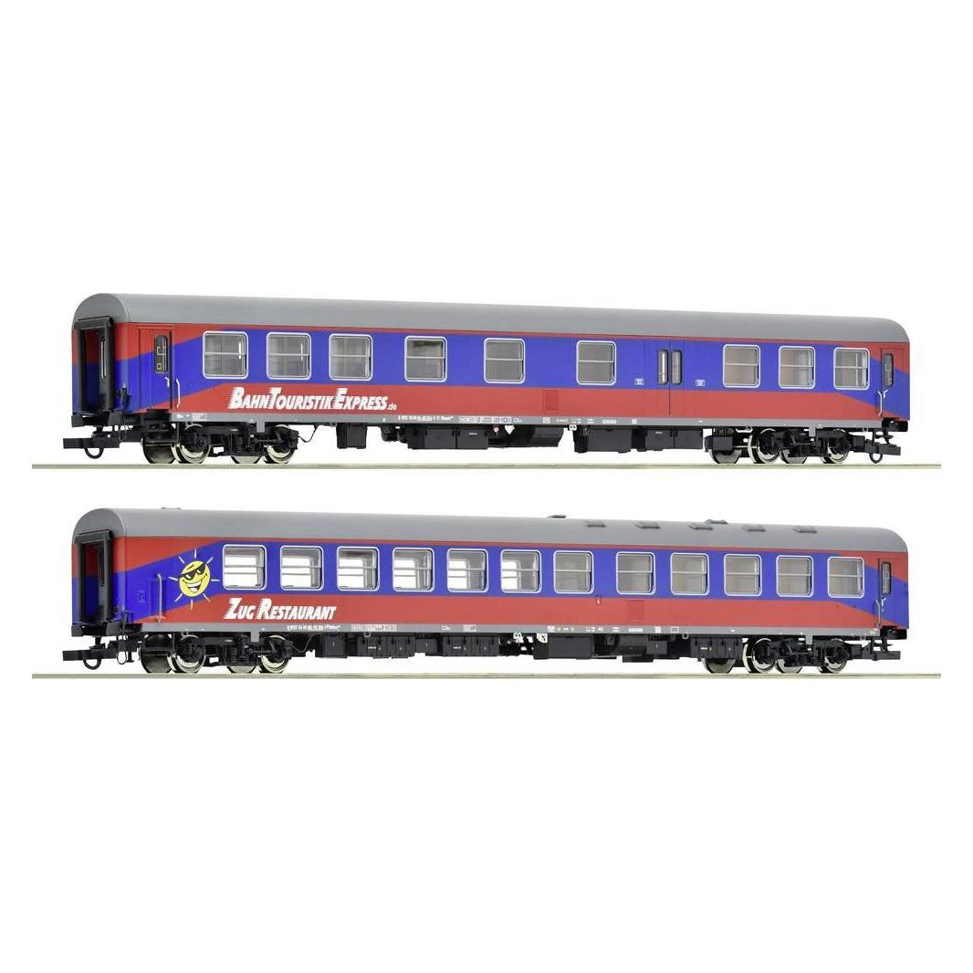 Roco 74027 H0 2er-Set Reisezugwagen der BTE (Spur H0) (74027)