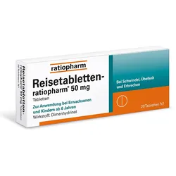 REISETABLETTEN-ratiopharm 20 St