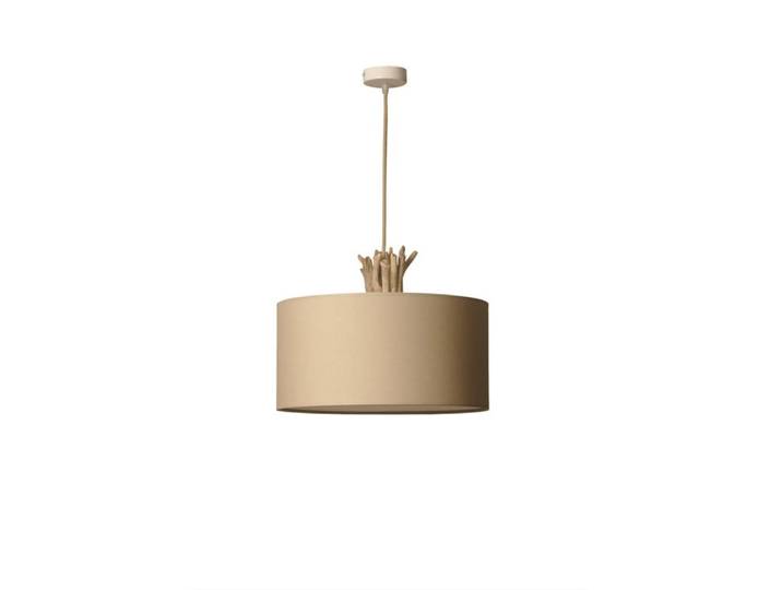 Suspension en bois recyclé taupe