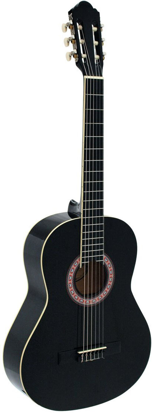 Dimavery Ac-303 Klassikgitarre, Schwarz