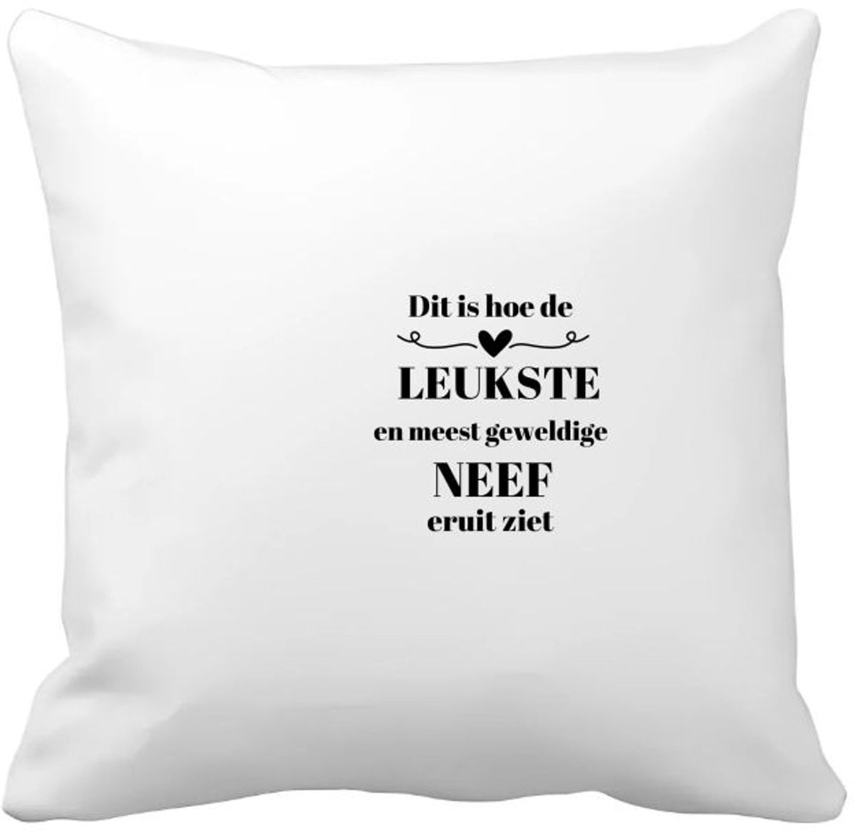 Akyol Kussenhoes Neef - Cadeau voor Neef - 40 x 40 cm