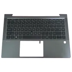 HP Sps-Topcvr W/Kb Bl Dsc Nor, Notebook Ersatzteile, Schwarz