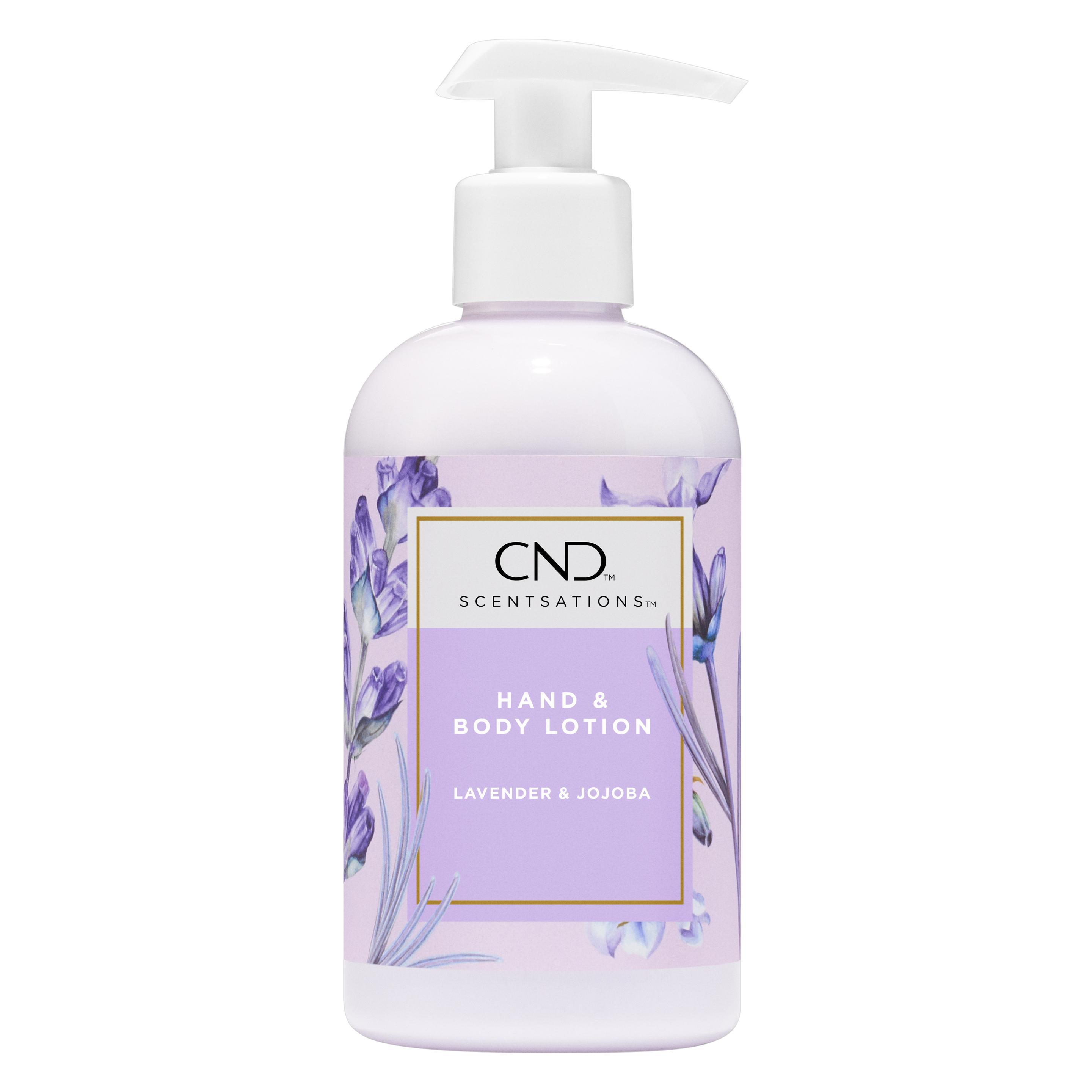 CND Scentsations Lavender and Jojoba Hand and Body Lotion 245ml (Körperlotion, 245 ml) (U-BB-2511)