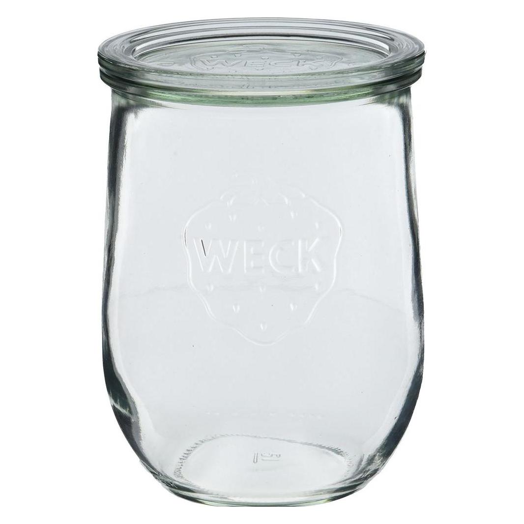 Weck Rundrandglas Tulpe 100 (4 Stk., 1 l) (4T.745)