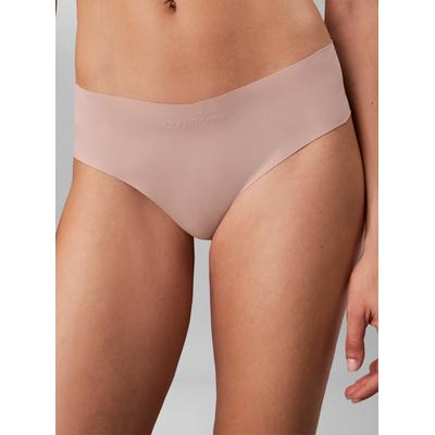 Slip "THONG", Damen, Gr. S (36), Web, rosa (cedar), Web, Obermaterial: 70% Nylon, 30% Elasthan, CALVIN KLEIN UNDERWEAR, unifarben, körpernah, Unterhosen Slip, Regular fit ohne Nähte