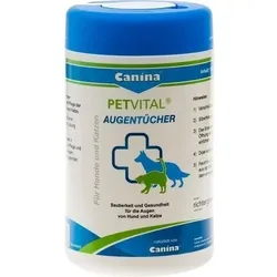 PETVITAL Feuchttücher f.Augen vet. 120 St