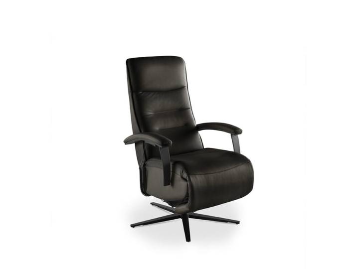 Musterring Nils Relaxsessel inkl. 3-motorischer Funktion und Aufstehhilfe - Leder Vivre schwarz - Small Drehfunktion, Aufstehhilfe, automatische Fußteilverstellung, automatische Kopfteilverstellung, automatische Rückenteilverstellung Modern, Zeitlos