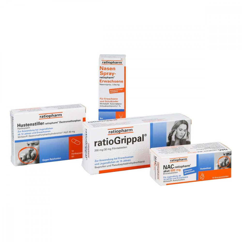 ratiopharm GmbH Erkältungspaket ratiopharm 08100352