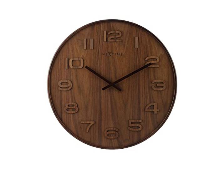 Wood Wood Wandklok, 35cm, Bruin