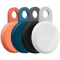 Chipolo LOOP Artikel Finder Anthrazit, Koralle, Blau, Weiß