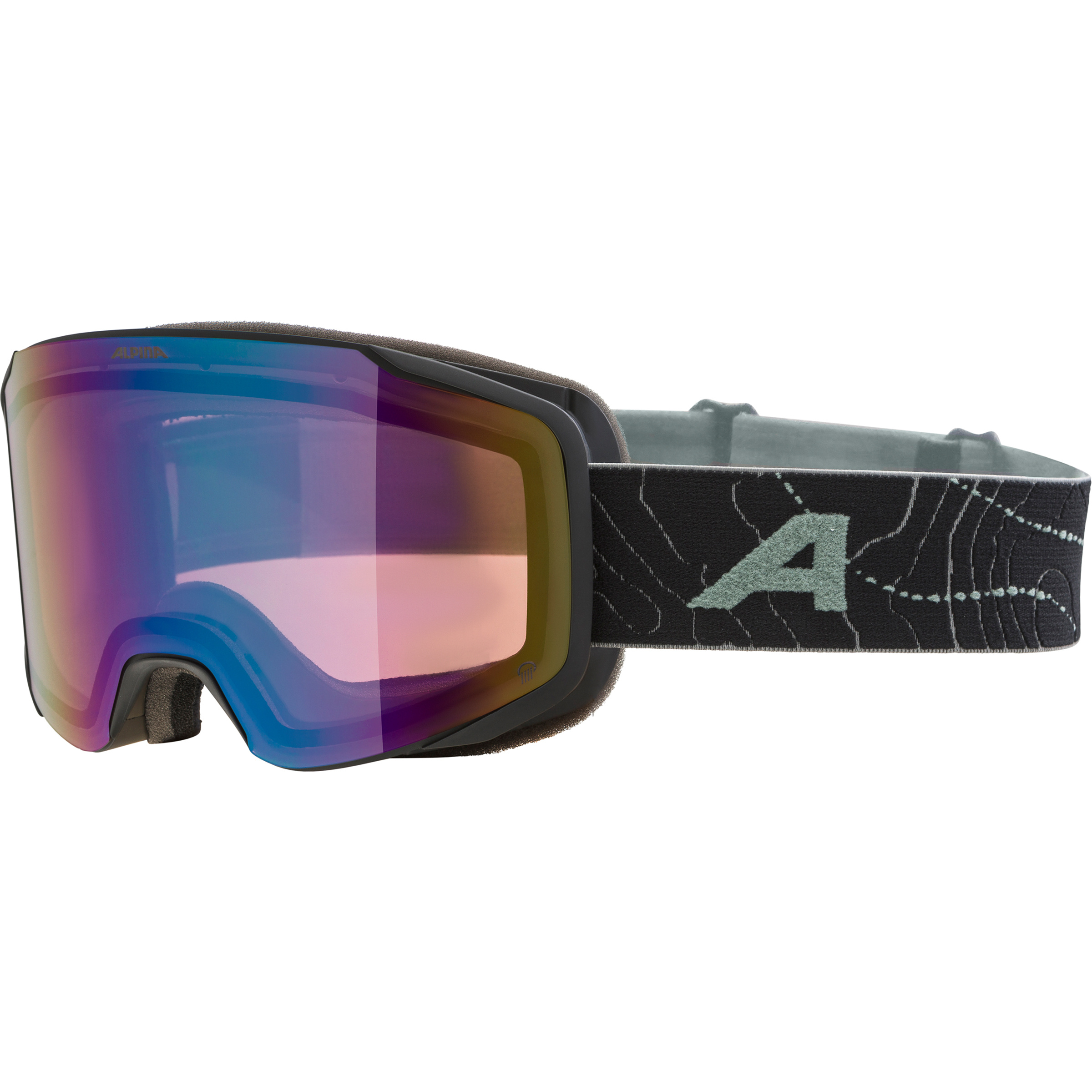 Alpina Taos Q Skibrille Skibrillen schwarz Größe M Skifahren | Freeride