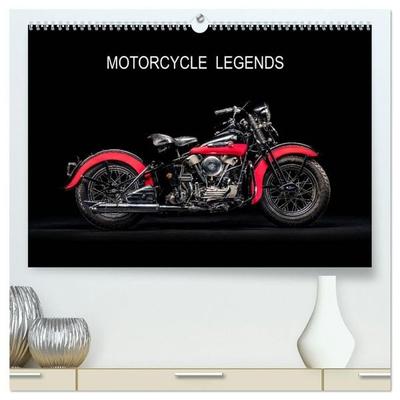 Motorcycle Legends (High Quality Premium Wall Calendar 2027 DIN A2 landscape),CALVENDO 12 Month Wall Calendar