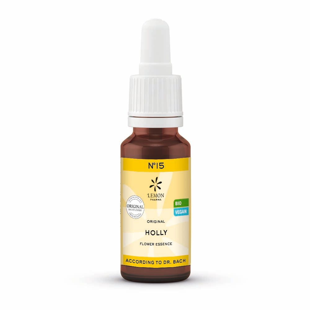 Bachblüten No.15 Holly Bio 20 ml Tropfen