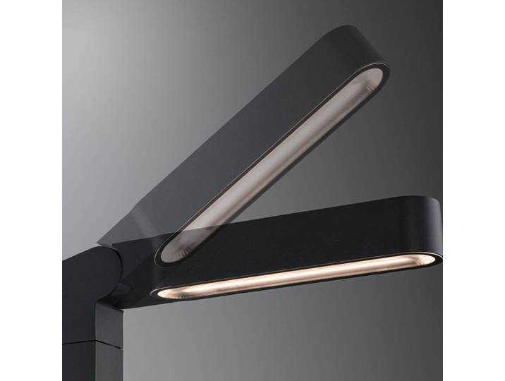 Paulmann Plug & Shine LED-Wegelampe Ito, vertikal, IP65 dimmbar, schwarz, Metall