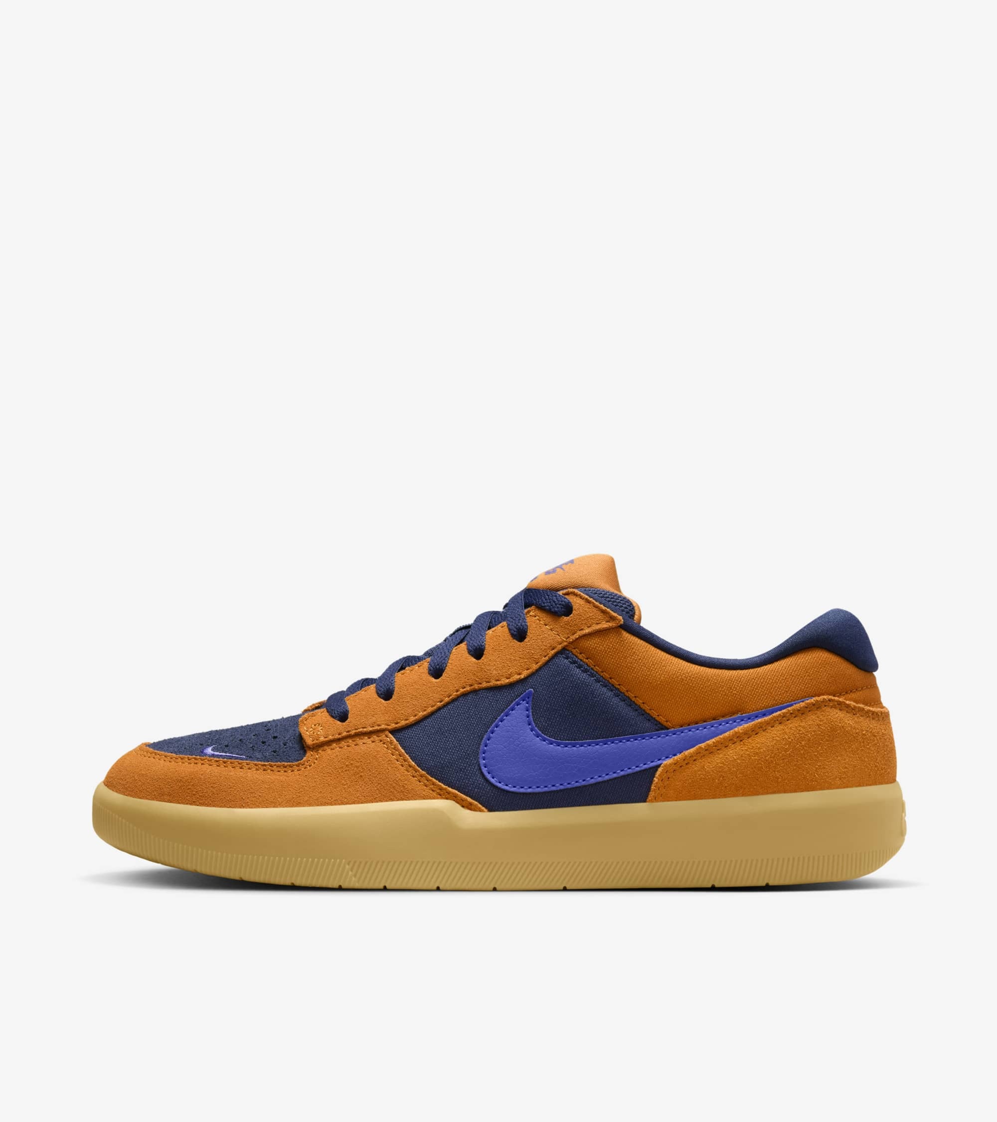 Nike SB Force 58 "Monarch & Midnight Navy", Orange/Blau, Größe: 49,5
