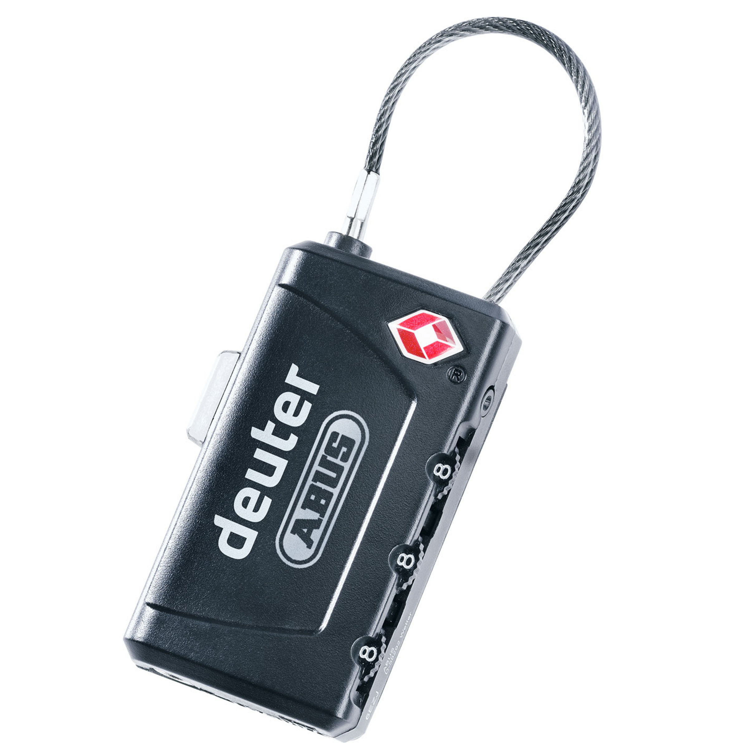Deuter TSA Cable Lock Reise-Accessoires schwarz Reise