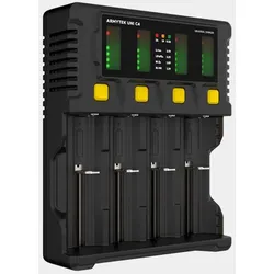 Armytek Uni C4 Plug type C - universelles Ladegerät mit intelligenter automatischer Erkennung von Batterietyp, Ladezustand und optimalem Strom