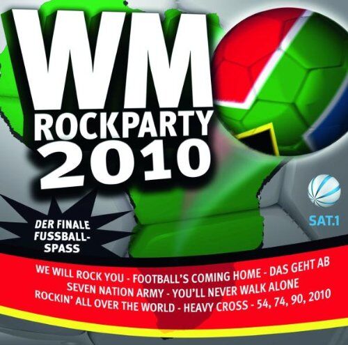 Various - WM Rockparty 2010 - der finale Fussball-Spass - Preis vom 01.10.2026 17:08:56 h