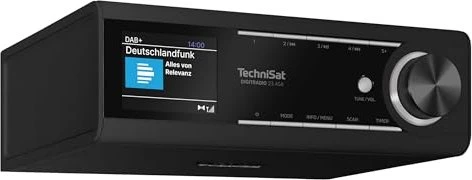TechniSat Küchenradio FM/DAB/BT Digitradio 23 ASA, schwarz