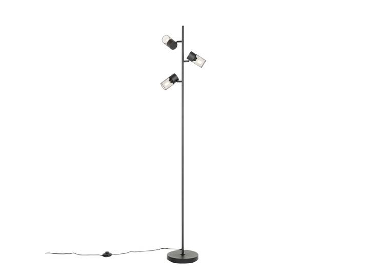 Lampadaire industriel noir 3 lumières - Jim