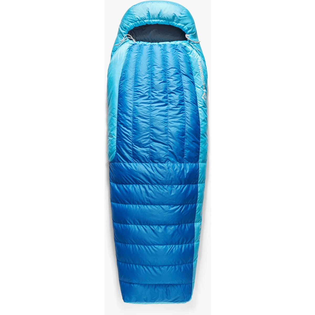 Sea to Summit Trek Down Sleeping Bag snorkel blue Regular ASL041172-050201