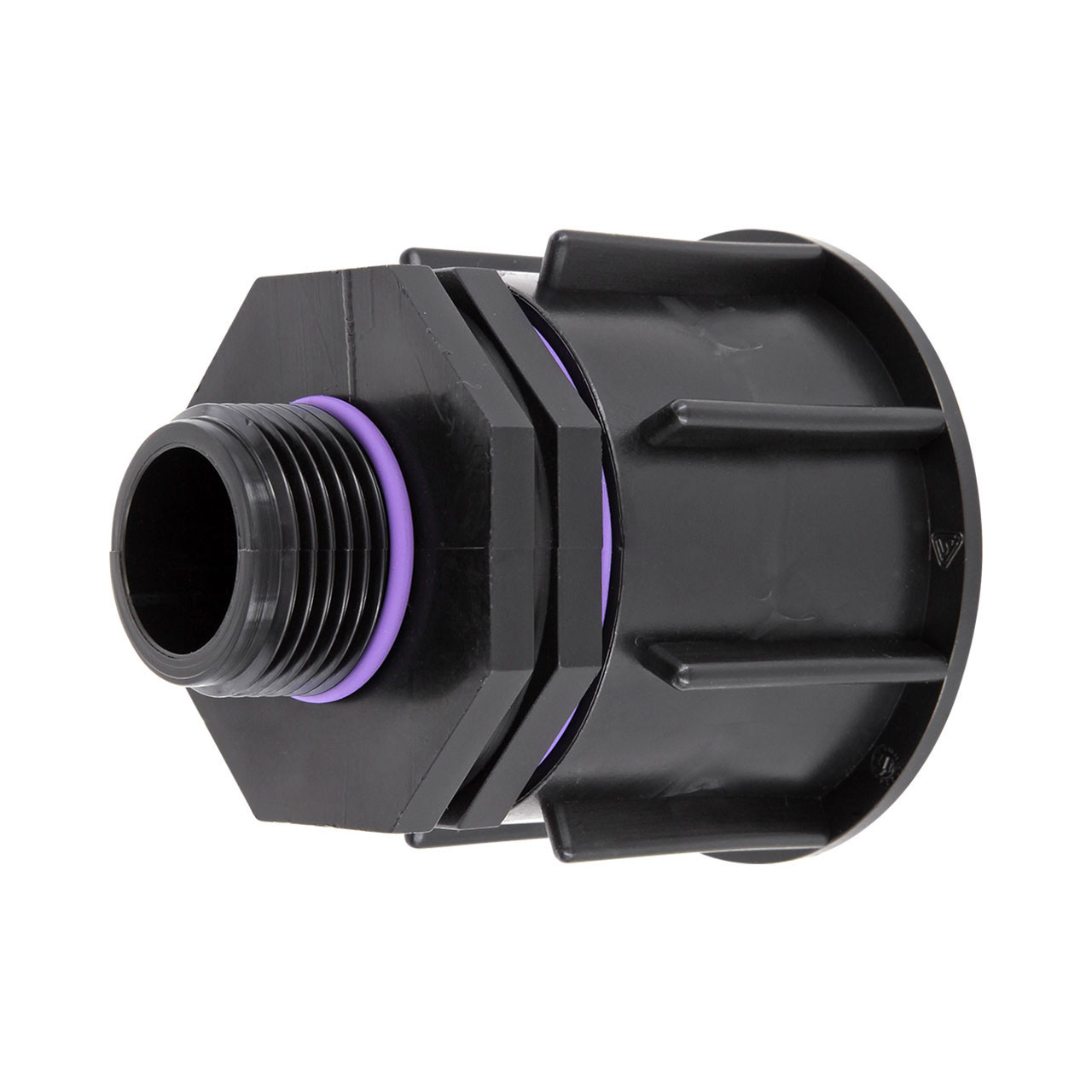 REKUBIK IBC Adapter S60x6 - Reduzierung Außengewinde 1" AG