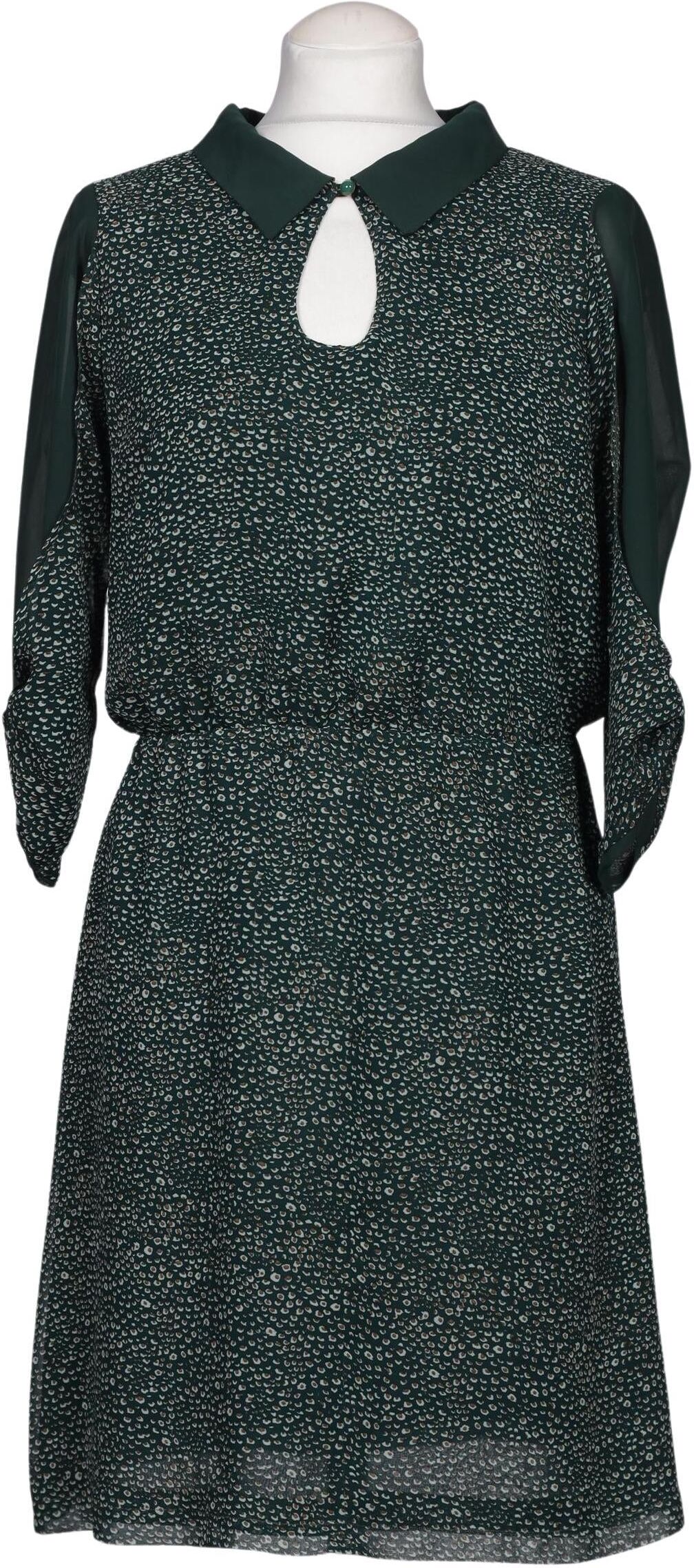 Fräulein Stachelbeere Damen Kleid, Grün, Gr. L, Synthetik - Second Hand