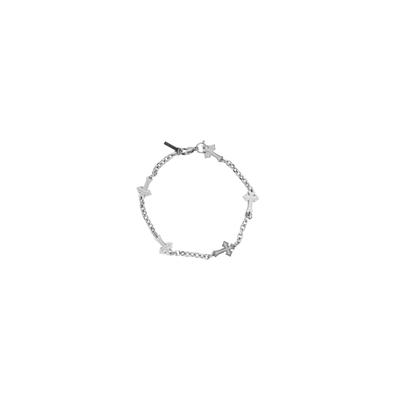 Armband FAINZ "Fainz Frozen Cross Bracelet", steel, Armbänder, Damen, onesize, Stahl, Armband