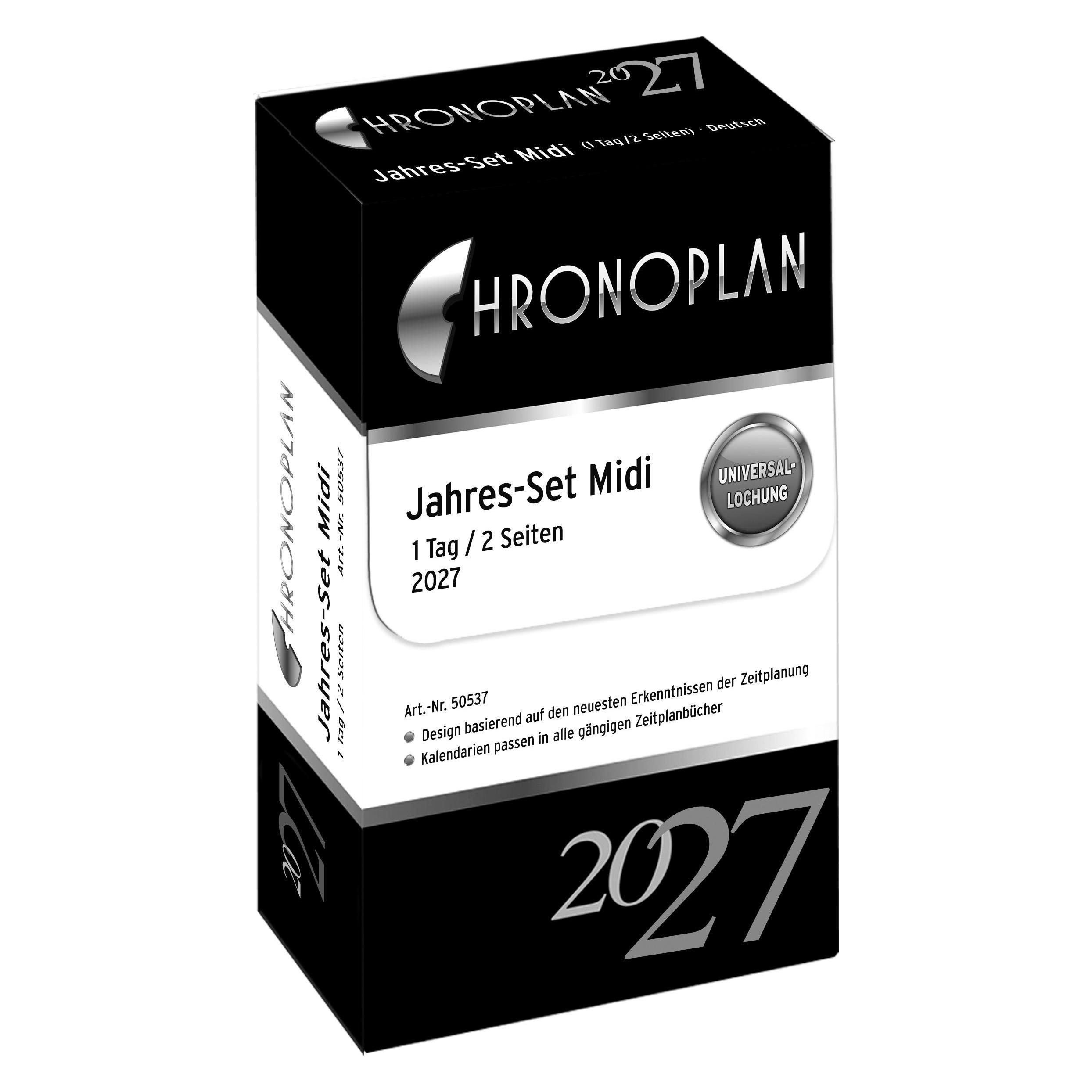 Chronoplan Jahresset (MIDI, 1 Tag / 2 Seiten) (50537)