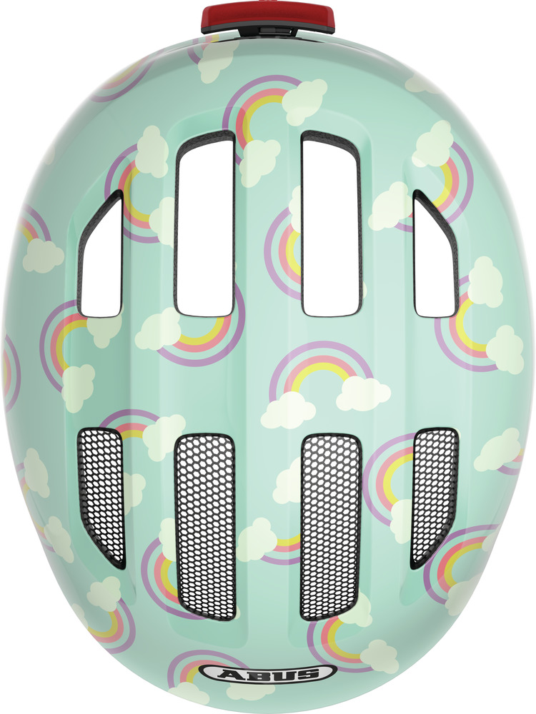 ABUS Helm SMILEY 3.0 LED blue rainbow S 10067300-01