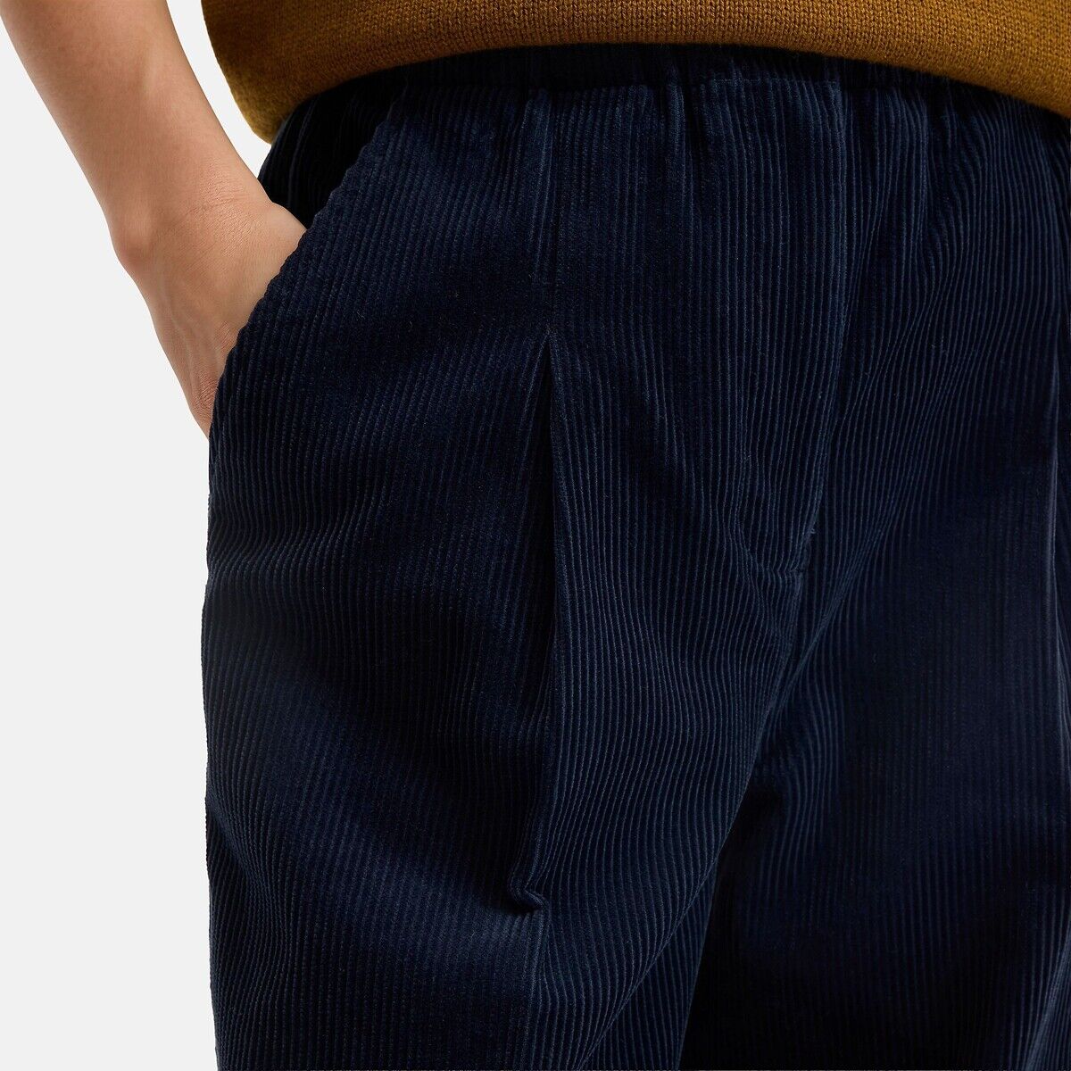 LA REDOUTE COLLECTIONS Pantalon carotte en velours côtelé