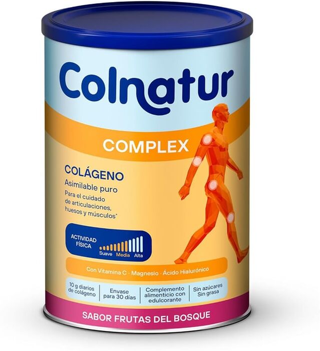 Colnatur COMPLEX COLÁGENO COM VITAMINA C: 345g Frutas do Bosque