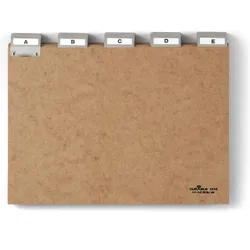 Durable, Kartenaufbewahrung, LEITKARTEN UND LEITREGISTER AUS PRESSSPAN 1 ST 424511 (A4)